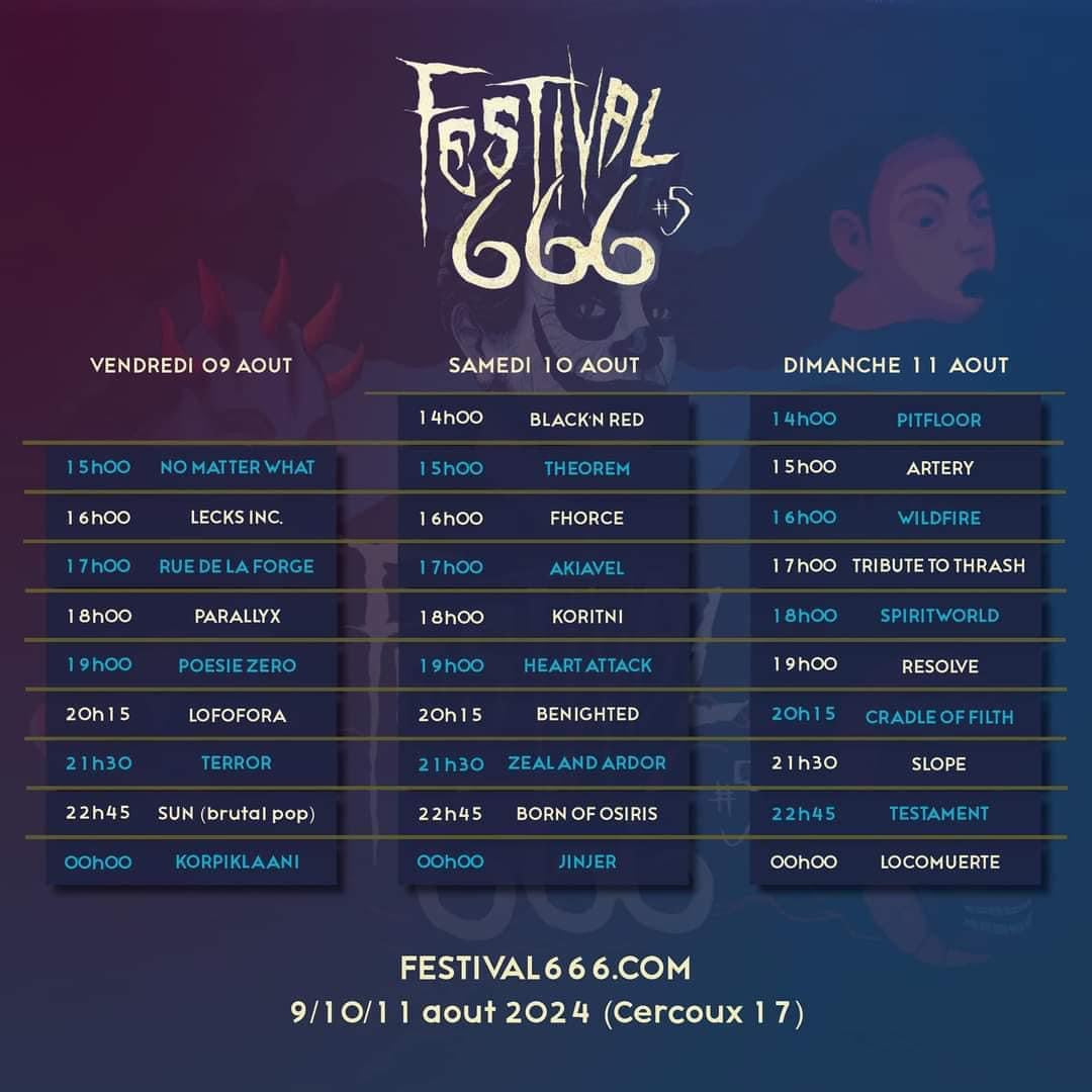 LOCO CLรTURE LE FESTIVAL 666