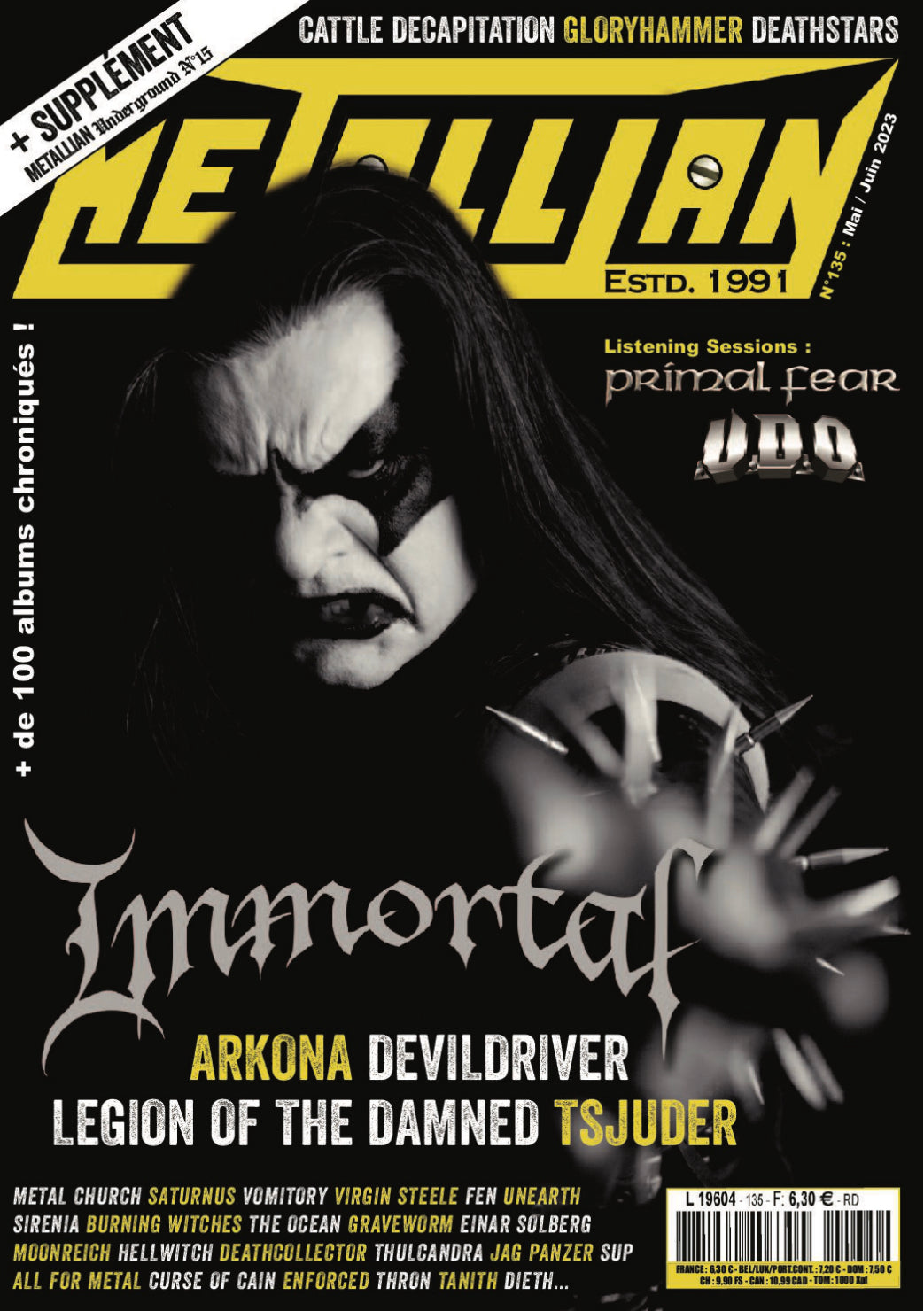 'LOS CLASICOS DE LOCOS' DANS METALLIAN N°135