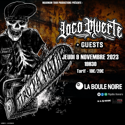 LOCOMUERTE A LA BOULE NOIRE (09/11/23)