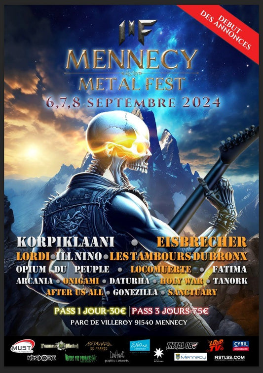 DE RETOUR AU MENNECY METAL FEST (07/09/24)