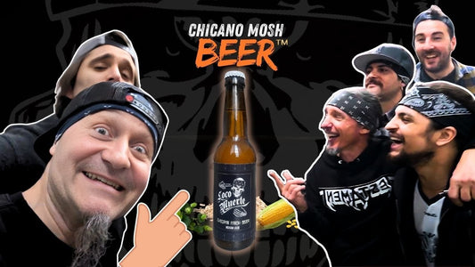 NOTRE PREMIÈRE BIÈRE : LA CHICANO MOSH BEER™ !