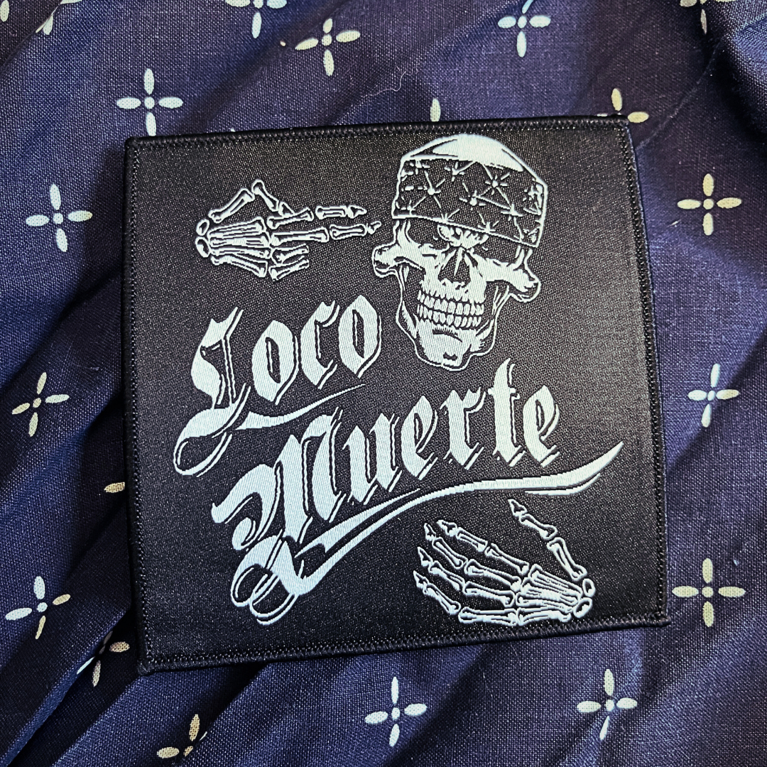 Locomuerte PATCH (Square Logo)