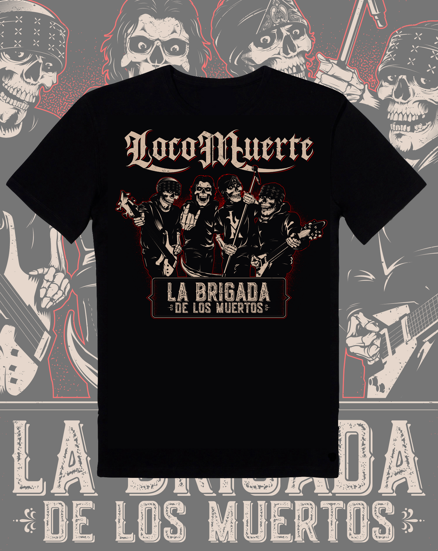 La Brigada De Los Muertos T-SHIRT