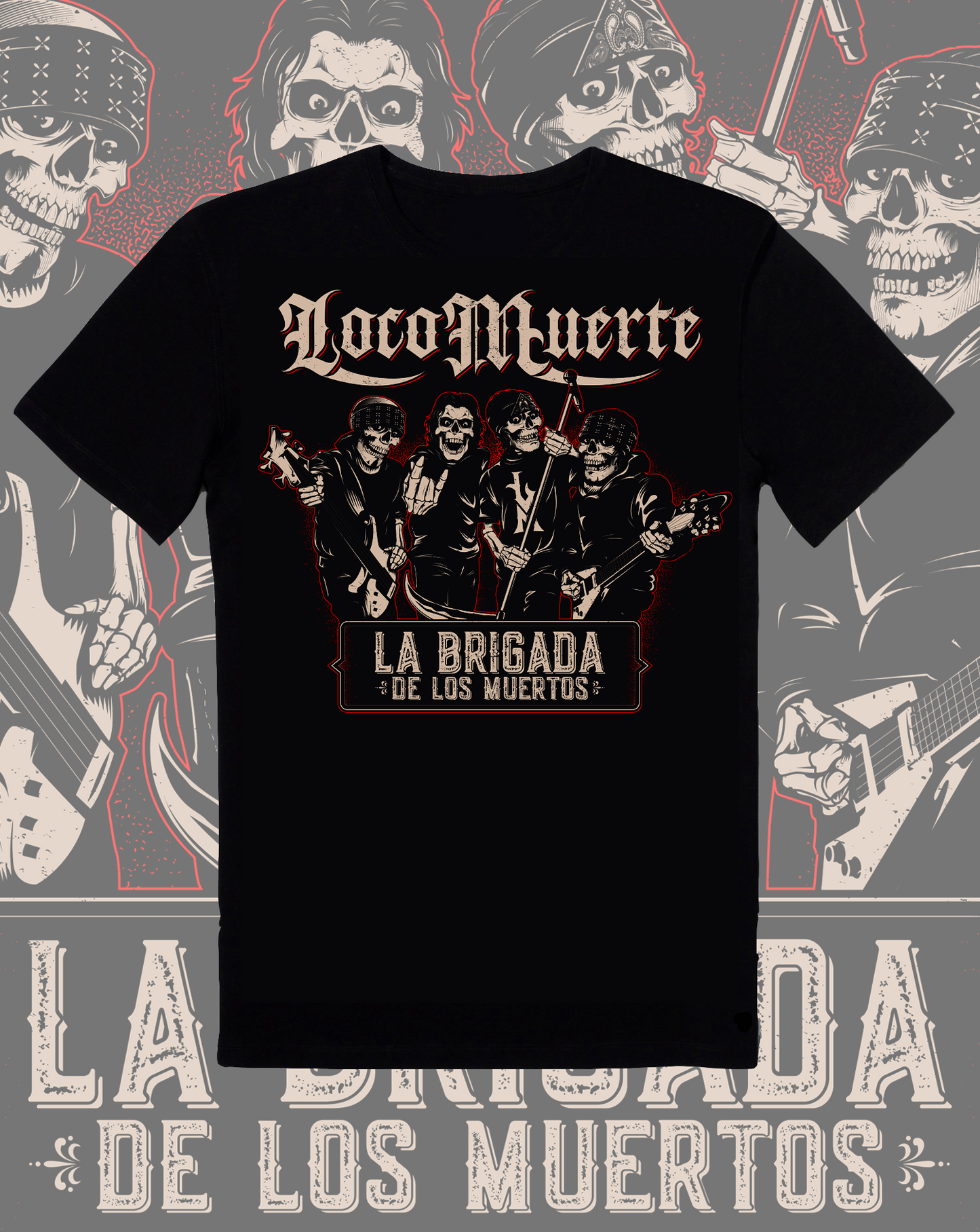 T-SHIRT La Brigada De Los Muertos