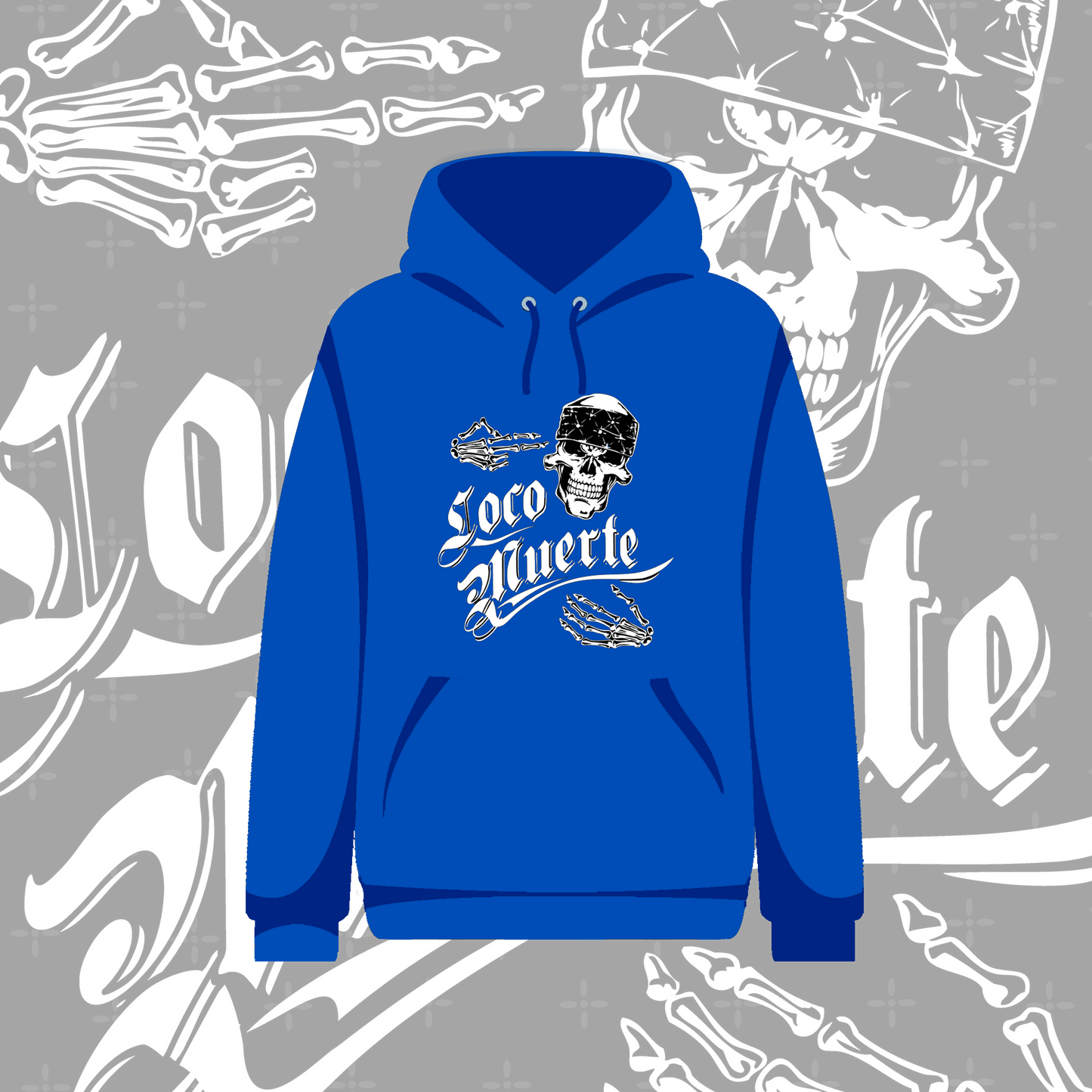 SUDADERA CON CAPUCHA Locomuerte