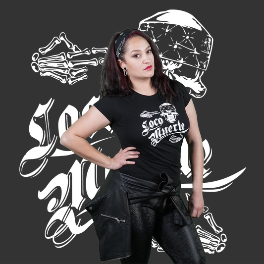 T-SHIRT GIRLY LocoMuerte