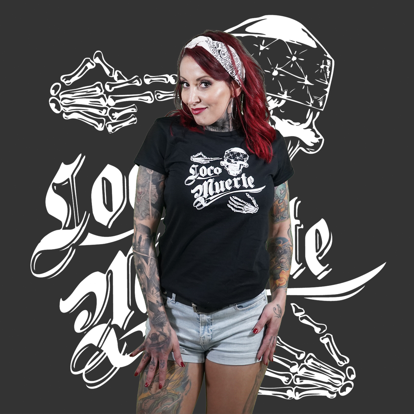 T-SHIRT GIRLY Locomuerte