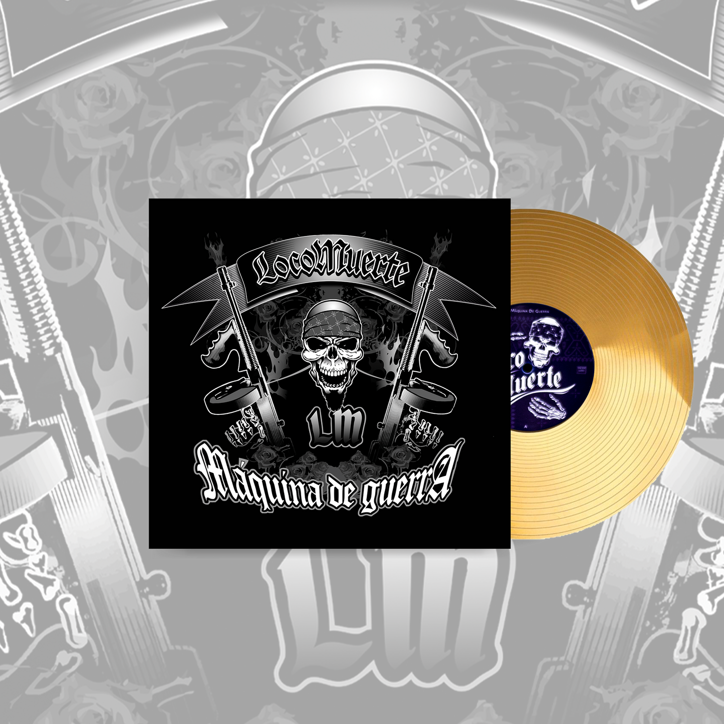 VINYLE OR & BLEU Máquina de Guerra
