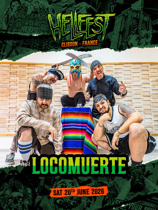 LOCOMUERTE EN MAINSTAGE DU HELLFEST 2026 !