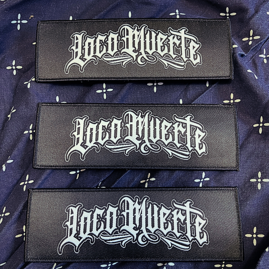 PATCH Locomuerte (Logo Long)