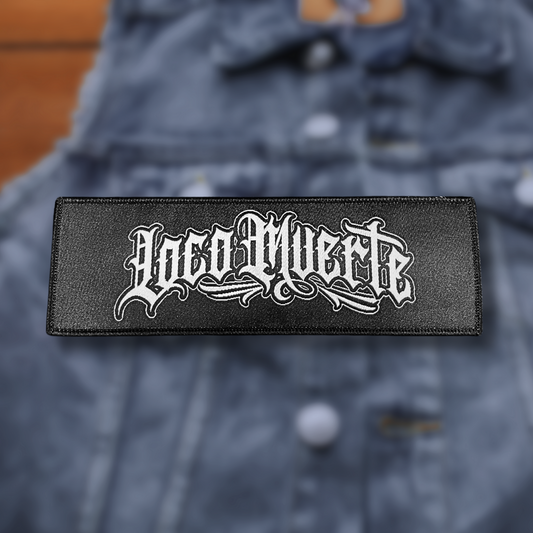 Locomuerte PATCH (Long Logo)