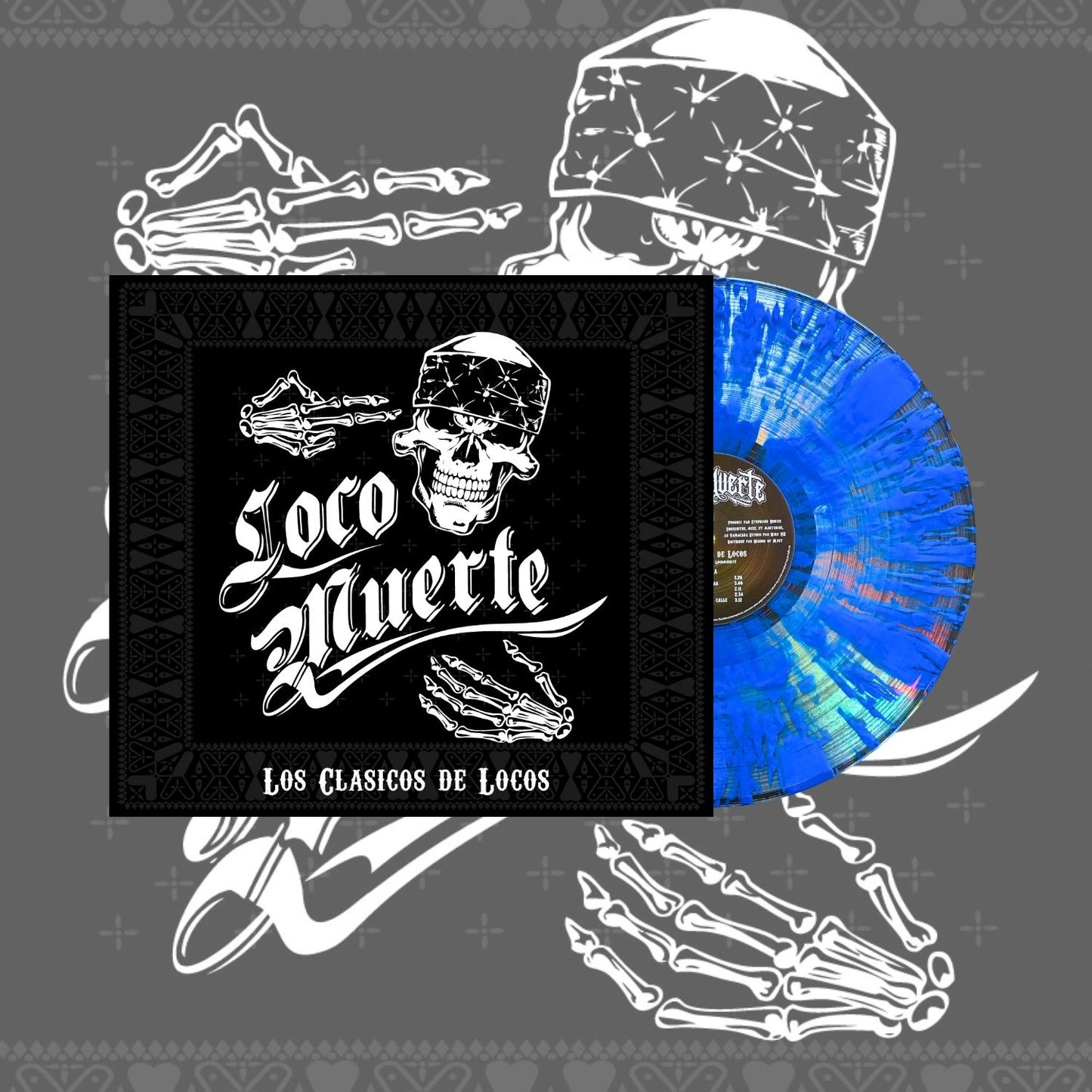 VINILO AZUL Los Clasicos De Locos