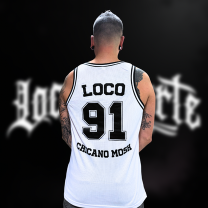 MAILLOT BLANC Chicano Mosh 91