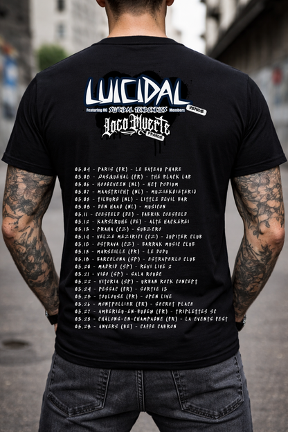 T-SHIRT Luicidal x LocoMuerte
